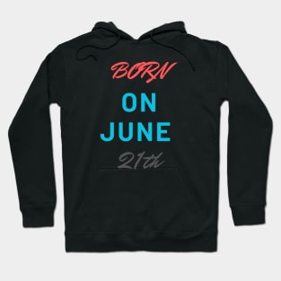 Born on june Hoodie